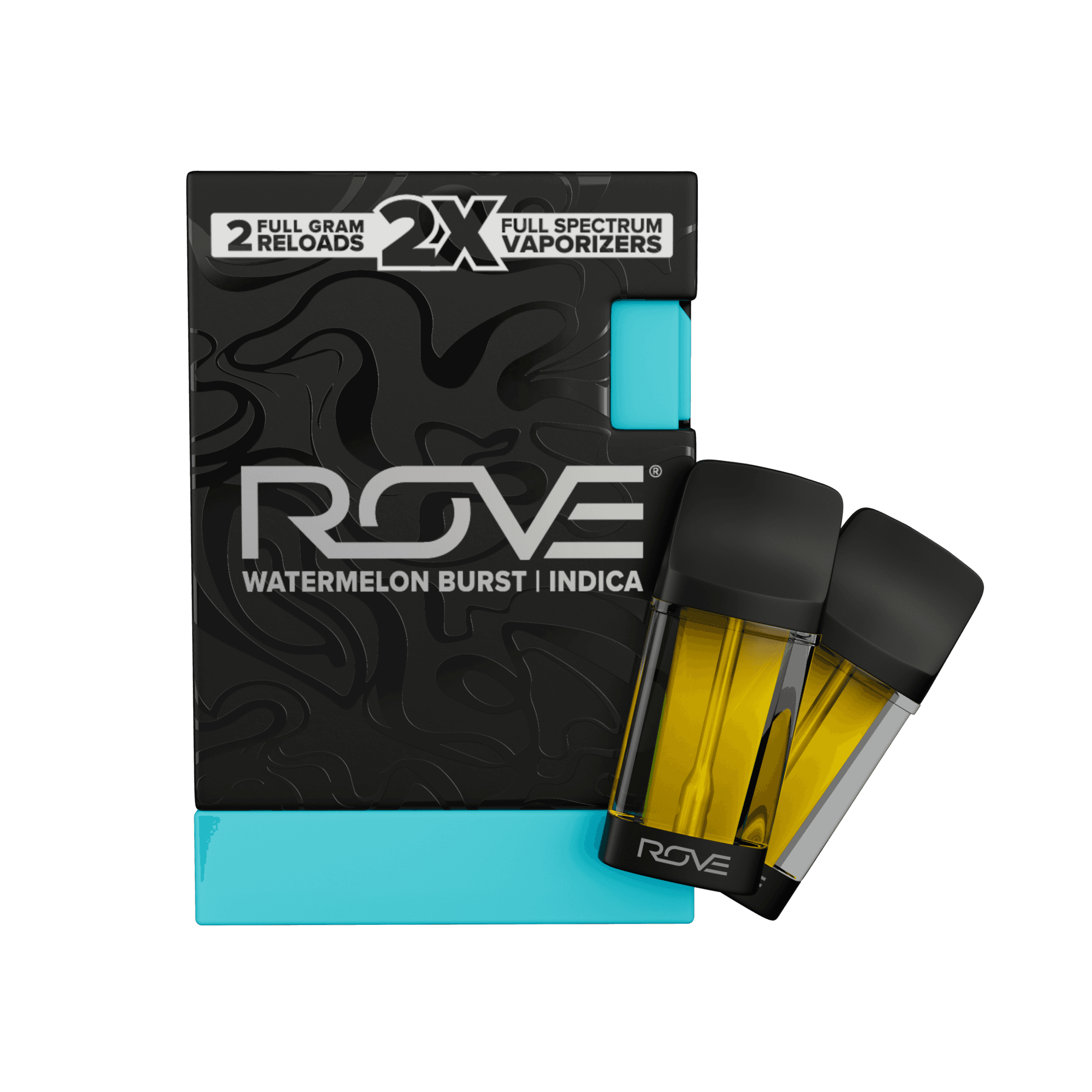 Rove Watermelon Burst | 2x Melted Diamond Live Resin Vaporizer | 2.0g (Reload)