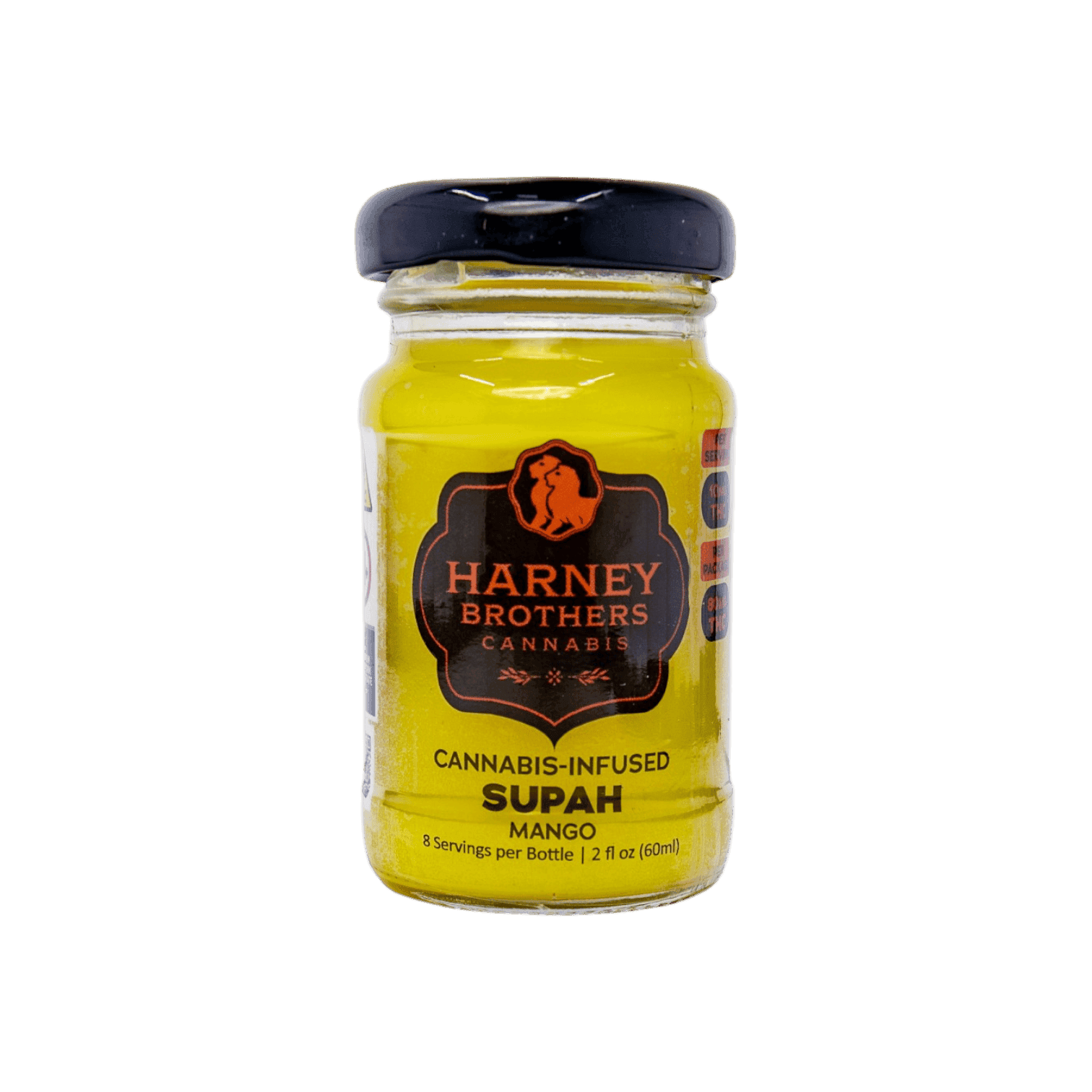 Harney Brothers Cannabis Supah - Mango Shot - 2oz 8mg