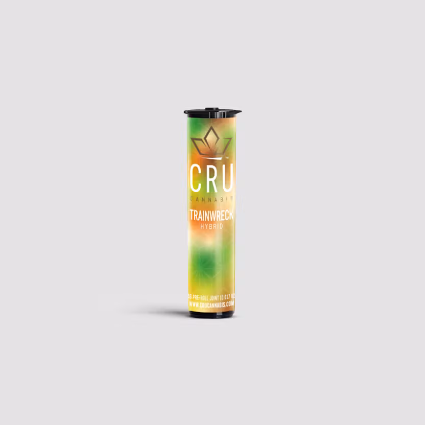 CRU Cannabis Blue Dream Kief Infused Pre-Roll - 0.5g