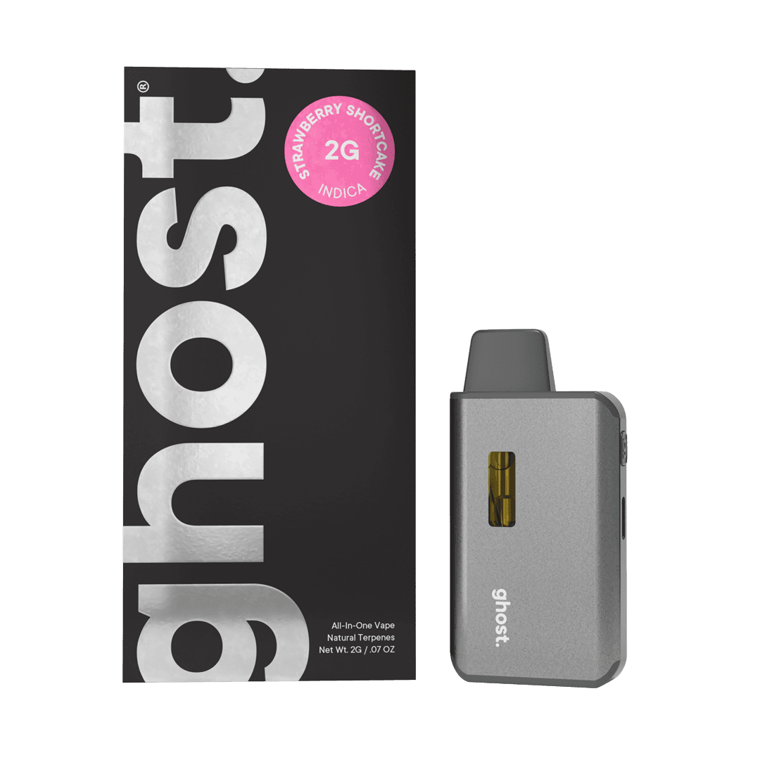 ghost. 2g Strawberry Shortcake All-In-One Vape