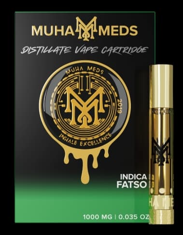Muha Meds Fatso Distillate Cart - 1g