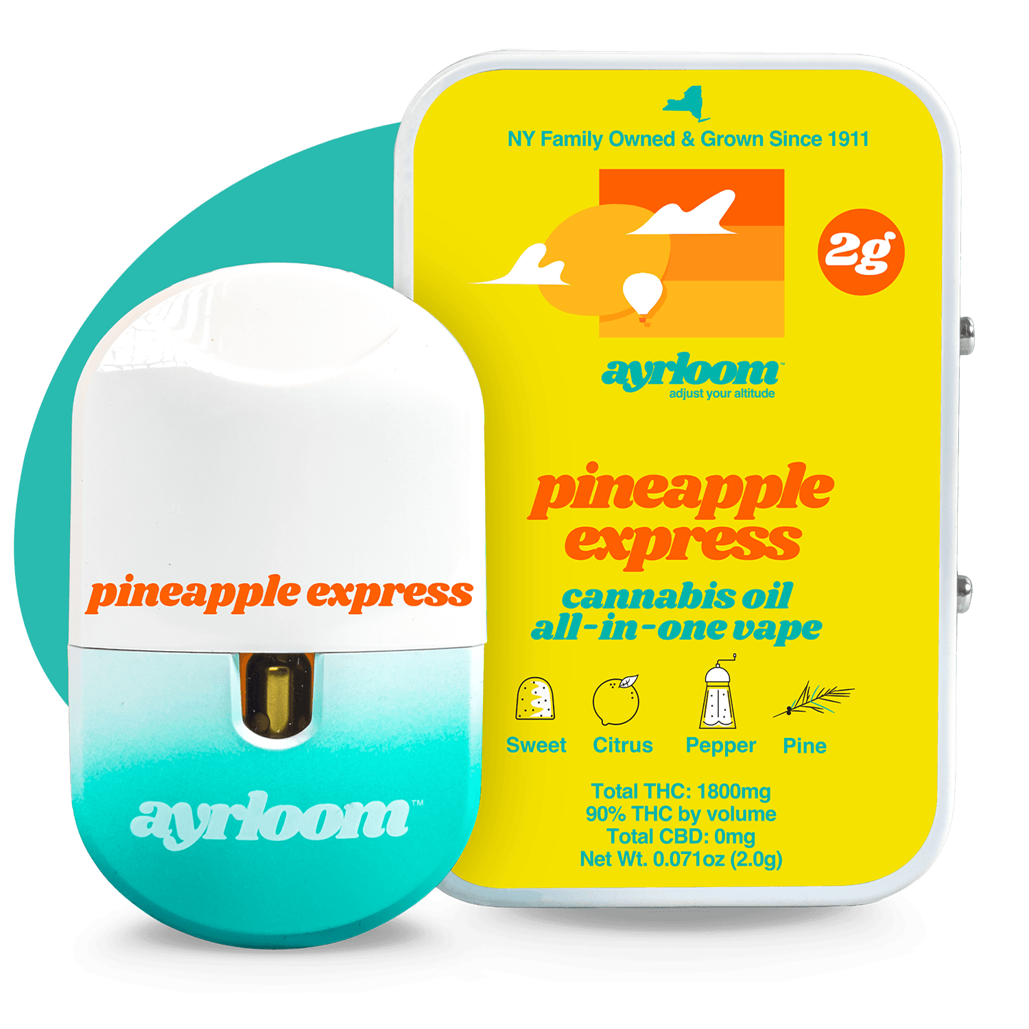ayrloom Pineapple Express - AIO - 2g