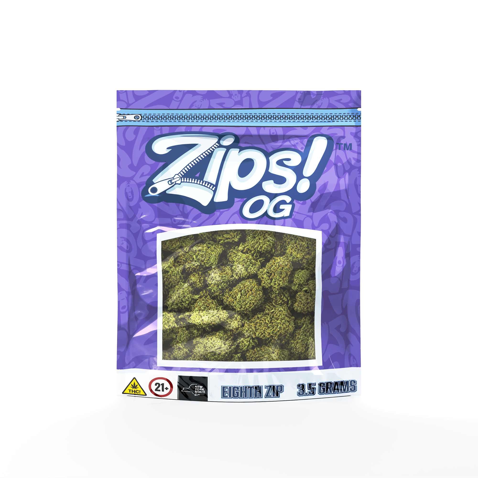 ZIPS Blue Zushi Flower - 3.5g