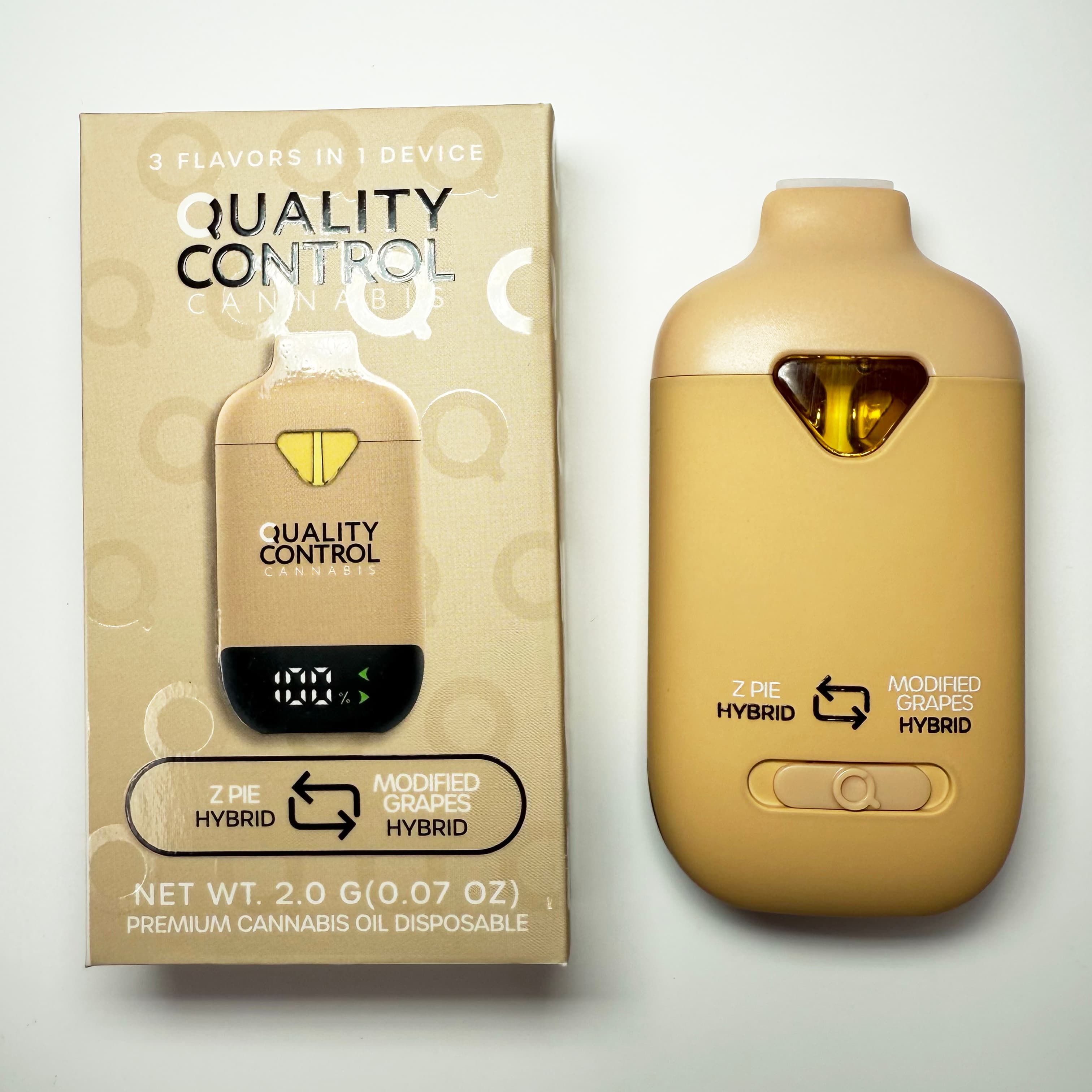 Quality Control Z Pie X Modified Grapes Live Resin LQD Vape - 2g