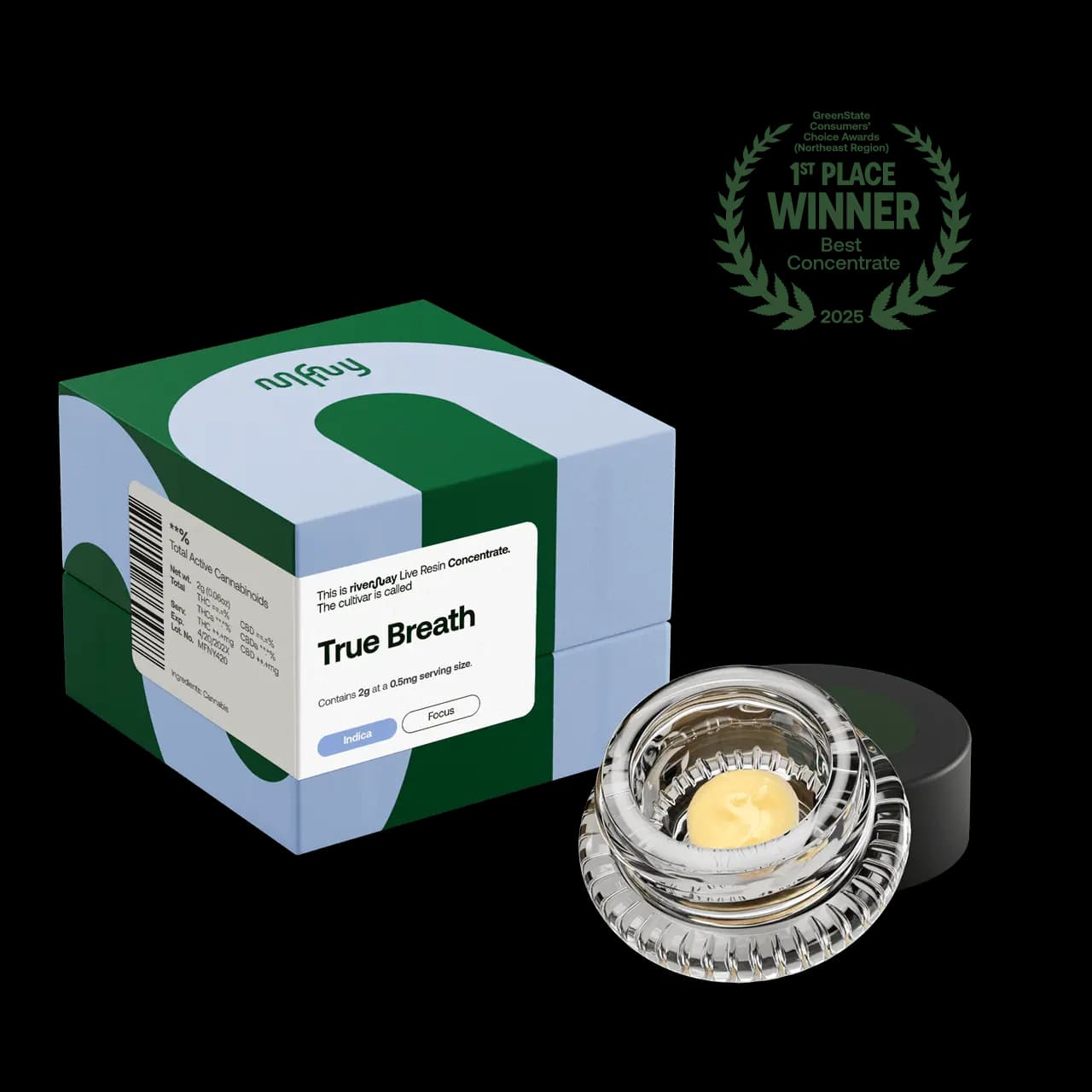 MFNY True Breath Live Resin Badder - 2g