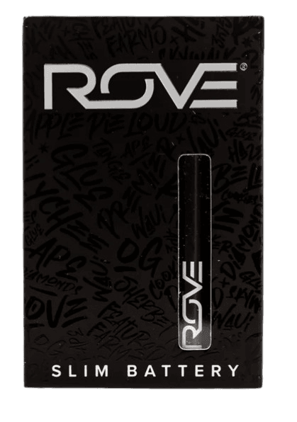 Rove Gun Metal Slim Battery for 510 Cart