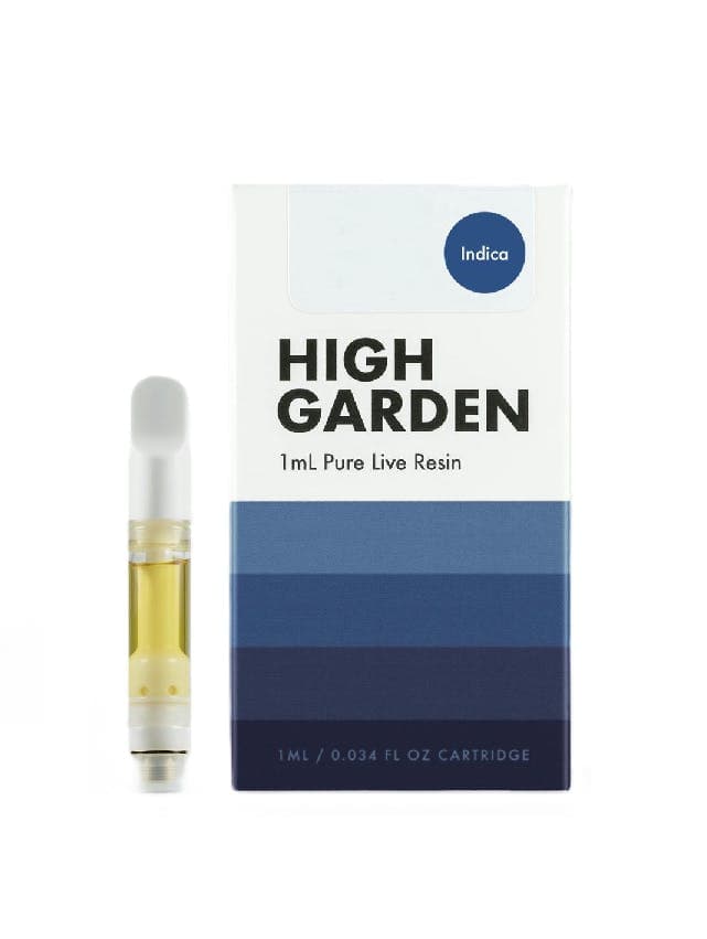 High Garden Cereal Milk Live Resin 510 Vape Cart - 1g