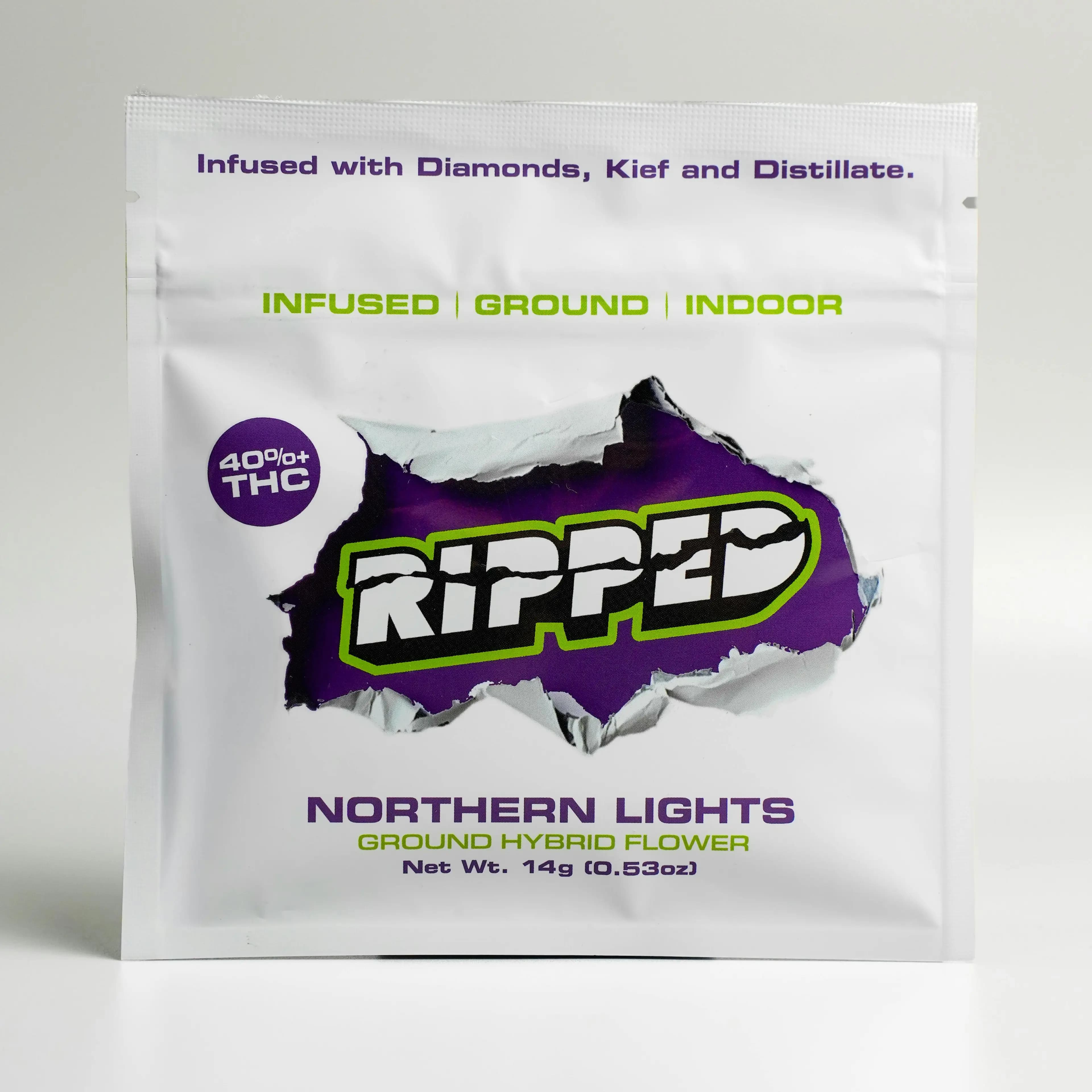 RIPPED Northern Lights - Triple Infused Ground Flower - 14g