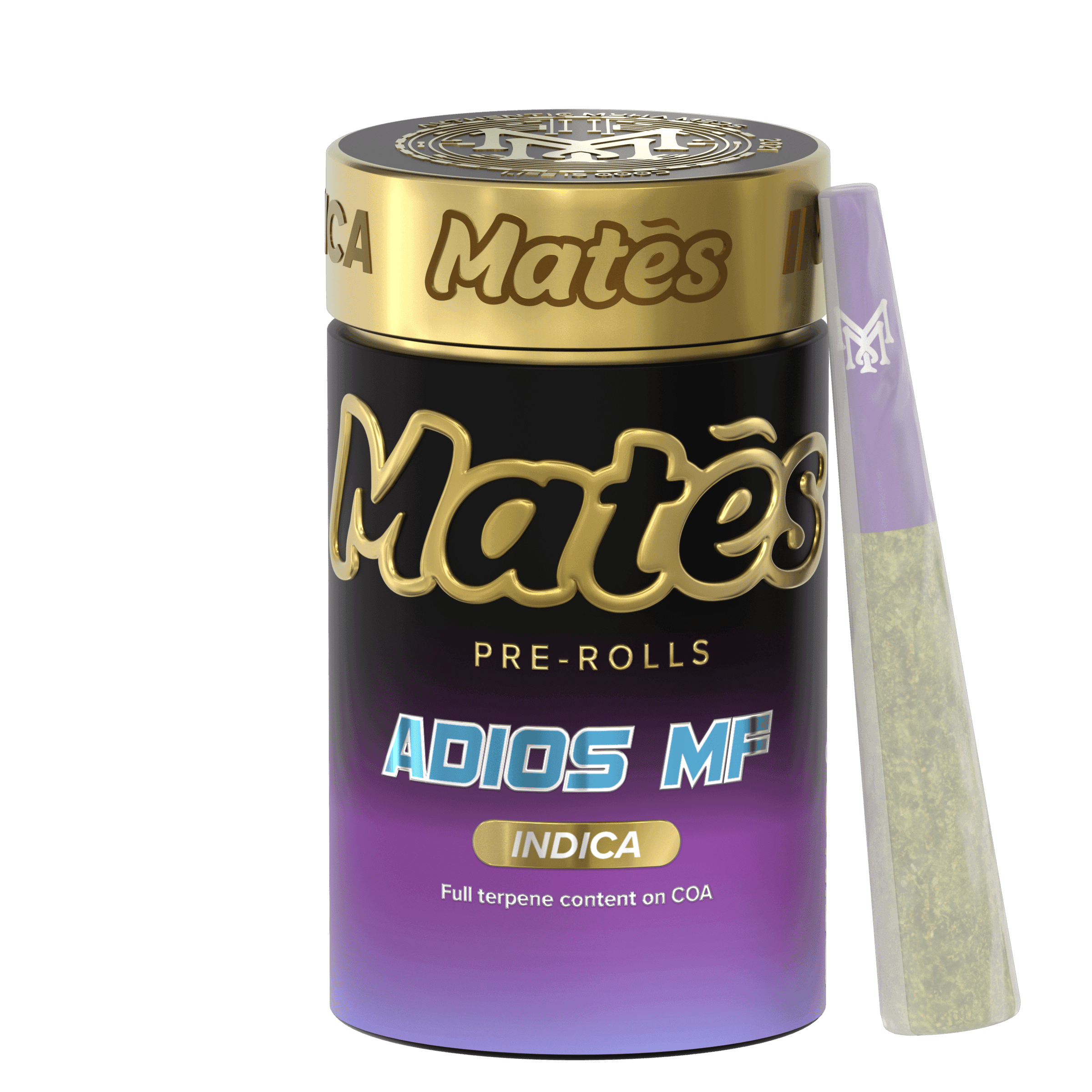 Muha Meds Adios MF Live Resin W/ Melted Diamonds & Kief Infused Pre Rolls 5 pk - 3.5g