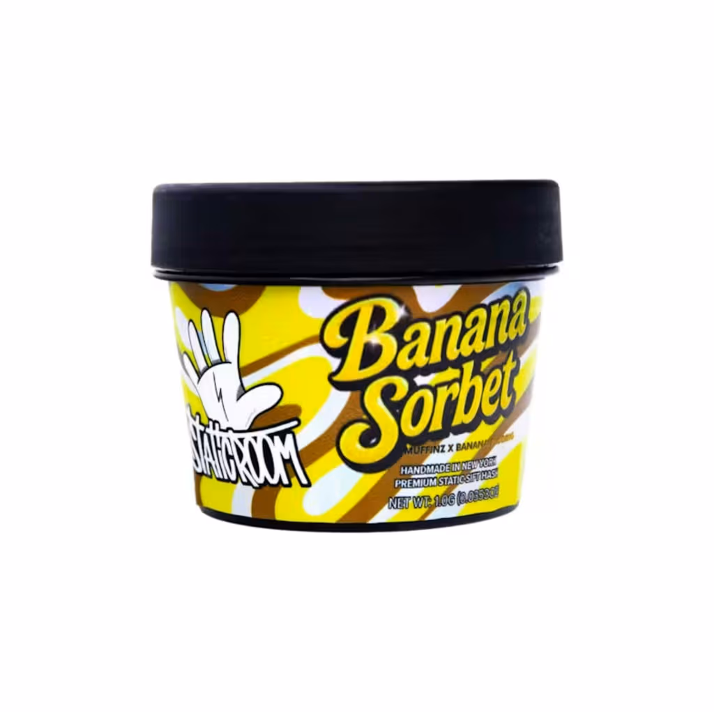 Static Room Banana Sorbet Sifted Hash - 1g