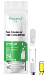 Preserved NY Northern Jack High Terpene Extract Cart - .5g