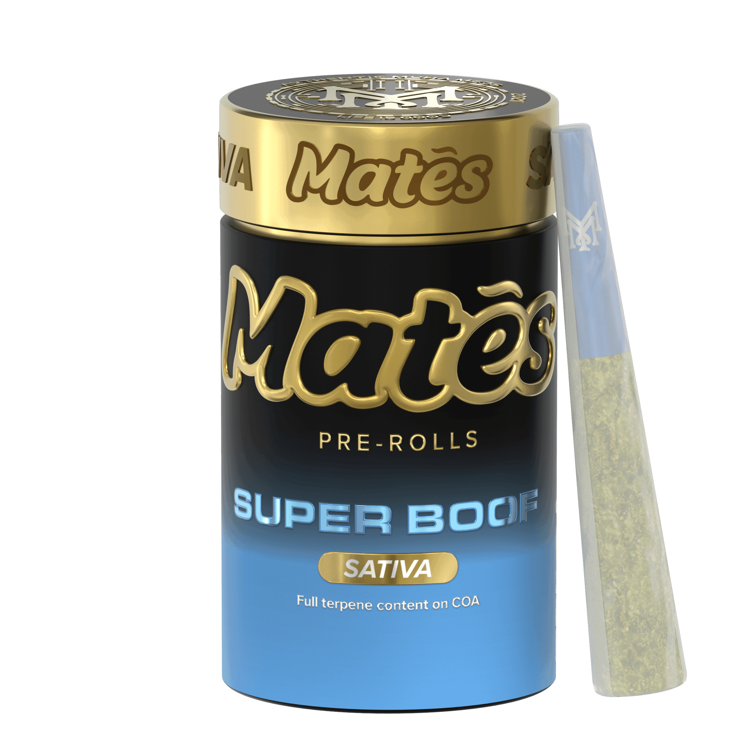 Muha Meds Super Boof Live Resin W/ Melted Diamonds & Kief  Infused Pre Rolls 5 pk - 3.5g