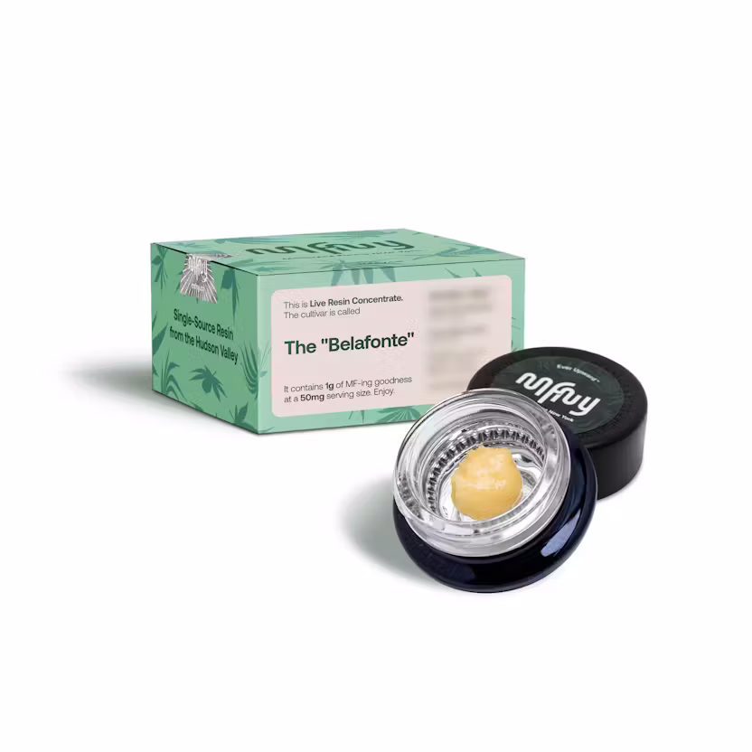 MFNY The "Belafonte" Live Rosin Badder - 1g