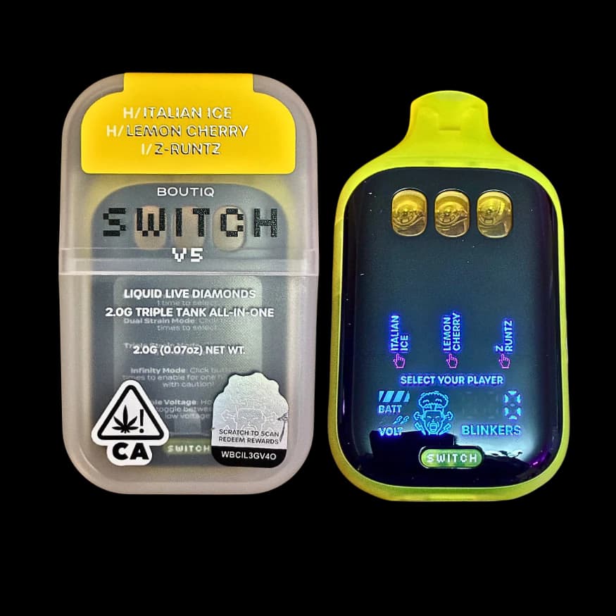 BoutiQ Switch - Italian Ice x Lemon Cherry x Z-Runtz AIO - 2g