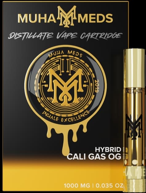 Muha Meds Cali Gas OG Distillate Cart - 1g